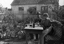 Kunstfyrværker Fritz Busch med frue, september 1907