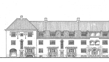 Arkitekttegning af Karré 3